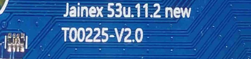 Jainex 53u.11.2 Service Code